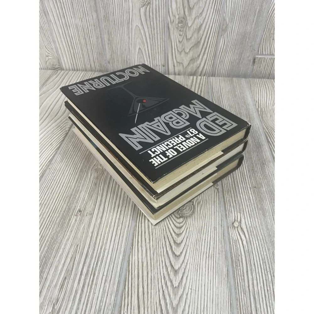 Ed McBain Lot of 2 Hardcover DC 87th Precinct The Big Bad City Hark! Nocturne